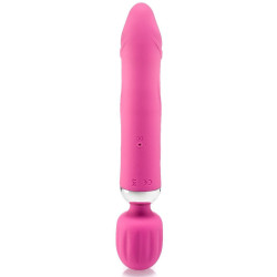 zenn Vibro Wand Double Fun 17.5 x 4.5cm Rose 